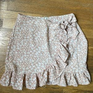 Pink shein skirt